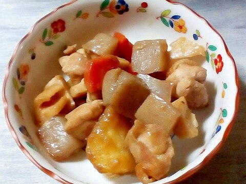 鶏肉と根菜の煮物鍋～西のまるごと鍋